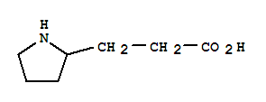 18325-18-3 3-吡咯烷-2-丙酸 结构式图片