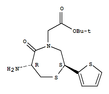 4-乙酸叔丁酯 C15H22N2O3S2 密度 分子