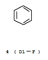 四氟苯 C6H2F4 密度 分子结构 分子式 别名 沸