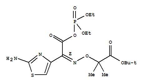 o,o-二乙基磷酰基-(z)-2-(2-氨基噻唑-4-基)-2ˉ(
