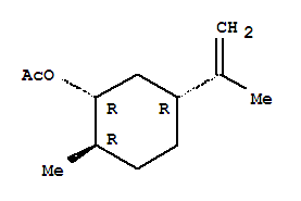 乙酸二氢香芹酯 C12H20O2 密度 分子结构 