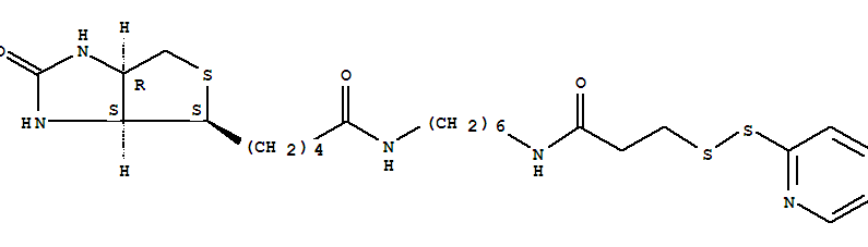 5-[(3aS,4S,6aR)-2-oxo-1,3,3a,4,6,6a-hexahydrothieno[3,4-d]imidazol-4-yl]-N-[6-[3-(pyridin-2-yldisulfanyl)propanoylamino]hexyl]pentanamide