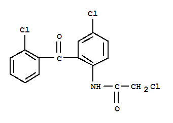 Acetamide,2-chloro-N-[4-chloro-2-(2-chlorobenzoyl)phenyl]-