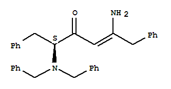 (S)-5-amino-2-(dibenzylamino)-1,6-diphenylhex-4-en-3-one