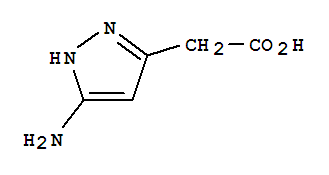 2-(3-amino-1H-pyrazol-5-yl)acetic acid