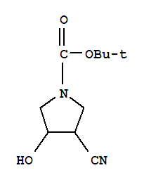 3-CYANO-4-HYDROXYPYRROLIDINE-1-CARBOXYLIC ACID TERT-BUTYL ESTER
