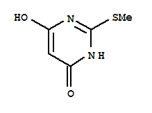 4(3H)-Pyrimidinone,6-hydroxy-2-(methylthio)-