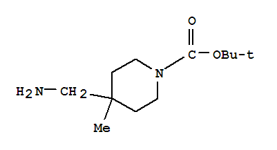 1-Piperidinecarboxylicacid, 4-(aminomethyl)-4-methyl-, 1,1-dimethylethyl ester