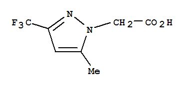 2-[5-methyl-3-(trifluoromethyl)pyrazol-1-yl]acetic acid
