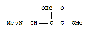 2-Propenoicacid, 3-(dimethylamino)-2-formyl-, methyl ester