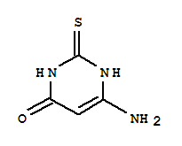4(1H)-Pyrimidinone,6-amino-2,3-dihydro-2-thioxo-