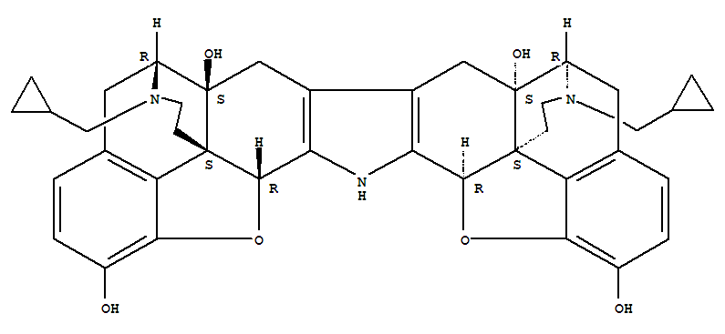 4,8:11,15-Dimethano-20H-bisbenzofuro[2,3-a:3',2'-i]dipyrido[4,3-b:3',4'-h]carbazole-1,8a,10a,18-tetrol,7,12-bis(cyclopropylmethyl)-5,6,7,8,9,10,11,12,13,14,19a,20b-dodecahydro-,(4bS,8R,8aS,10aS,11R,14aS,19aR,20bR)-