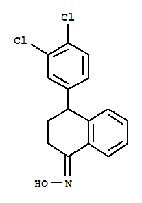(NE)-N-[4-(3,4-dichlorophenyl)-3,4-dihydro-2H-naphthalen-1-ylidene]hydroxylamine
