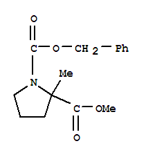 1-benzyl 2-methyl 2-methylpyrrolidine-1,2-dicarboxylate  
