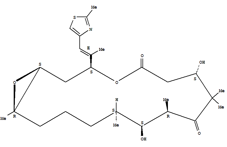 4,17-Dioxabicyclo[14.1.0]heptadecane-5,9-dione,7,11-dihydroxy-8,8,10,12,16-pentamethyl-3-[(1E)-1-methyl-2-(2-methyl-4-thiazolyl)ethenyl]-,(1S,3S,7S,10R,11S,12S,16R)-