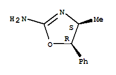 2-Oxazolamine,4,5-dihydro-4-methyl-5-phenyl-, (4R,5S)-rel-
