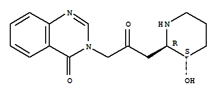 4(3H)-Quinazolinone,3-[3-[(2R,3S)-3-hydroxy-2-piperidinyl]-2-oxopropyl]-