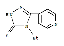 4-Ethyl-5-pyridin-4-yl-4H-[1,2,4]triazole-3-thiol