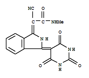 Acetamide,2-cyano-2-[2,3-dihydro-3-(tetrahydro-2,4,6-trioxo-5(2H)-pyrimidinylidene)-1H-isoindol-1-ylidene]-N-methyl-