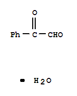 Benzeneacetaldehyde, a-oxo-, hydrate (1:1)