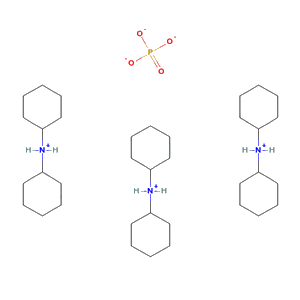 Dicyclohexylammonium phosphate (3:1)