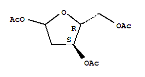 D-erythro-Pentofuranose,2-deoxy-, 1,3,5-triacetate