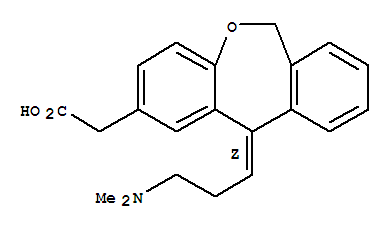 Dibenz[b,e]oxepin-2-aceticacid, 11-[3-(dimethylamino)propylidene]-6,11-dihydro-, (11Z)-