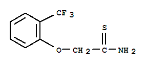 2-[(2-Trifluoromethyl)phenoxy]ethanethioamide