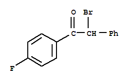 Ethanone,2-bromo-1-(4-fluorophenyl)-2-phenyl-  