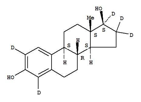 17BETA-雌二醇-2,4,16,16,17-D5