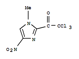 2,2,2-trichloro-1-(1-methyl-4-nitroimidazol-2-yl)ethanone