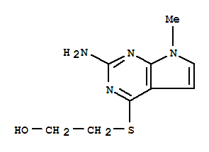 Ethanol,2-[(2-amino-7-methyl-7H-pyrrolo[2,3-d]pyrimidin-4-yl)thio]-