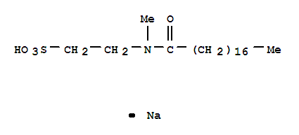Ethanesulfonic acid,2-[methyl(1-oxooctadecyl)amino]-, sodium salt (1:1)