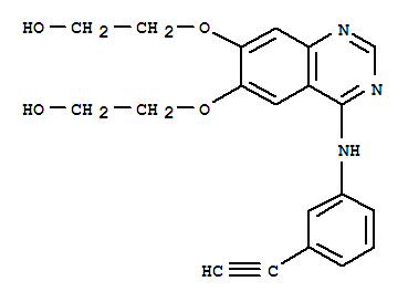 Ethanol,2-[[4-[(3-ethynylphenyl)amino]-6-(2-hydroxyethoxy)-7-quinazolinyl]oxy]-