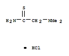 Ethanethioamide,2-(dimethylamino)-, hydrochloride (1:1)