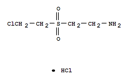 Ethanamine,2-[(2-chloroethyl)sulfonyl]-, hydrochloride (1:1)