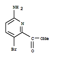 2-Pyridinecarboxylicacid, 6-amino-3-bromo-, methyl ester