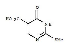 5-Pyrimidinecarboxylicacid, 1,6-dihydro-2-(methylthio)-6-oxo-