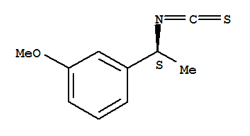 (S)-(+)-1-(3-甲氧基苯基)乙基 硫代异氰酸酯,98%  737000-99-6  1g