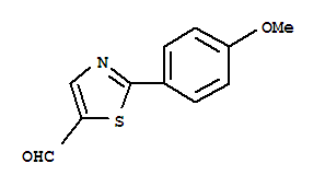 5-Thiazolecarboxaldehyde,2-(4-methoxyphenyl)-