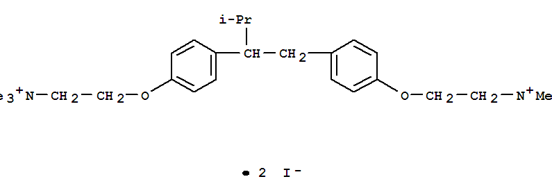 Ethanaminium,2,2'-[1-(1-methylethyl)-1,2-ethanediyl]bis(4,1-phenyleneoxy)bis[N,N,N-trimethyl-,diiodide (9CI)