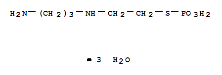 Ethanethiol,2-[(3-aminopropyl)amino]-, 1-(dihydrogen phosphate), hydrate (1:3)