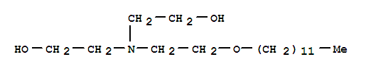 Ethanol,2,2'-[2-(dodecyloxy)ethyl]imino]bis- (9CI)