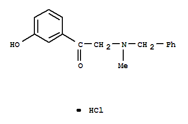 Ethanone,1-(3-hydroxyphenyl)-2-[methyl(phenylmethyl)amino]-, hydrochloride (1:1)