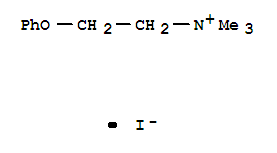 Ethanaminium,N,N,N-trimethyl-2-phenoxy-, iodide (1:1)