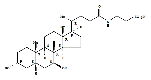 Ethanesulfonic acid,2-[[(3a,5b,7b)-3,7-dihydroxy-24-oxocholan-24-yl]amino]-