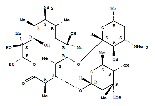 Erythromycin,9-amino-9-deoxo-, (9S)-