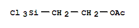 Ethanol,2-(trichlorosilyl)-, 1-acetate