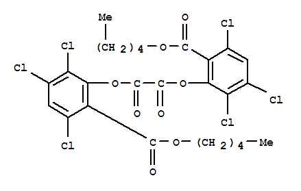 Ethanedioic acid,1,2-bis[2,3,5-trichloro-6-[(pentyloxy)carbonyl]phenyl] ester