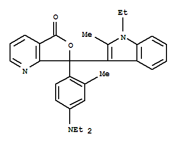 Furo[3,4-b]pyridin-5(7H)-one,7-[4-(diethylamino)-2-methylphenyl]-7-(1-ethyl-2-methyl-1H-indol-3-yl)-  